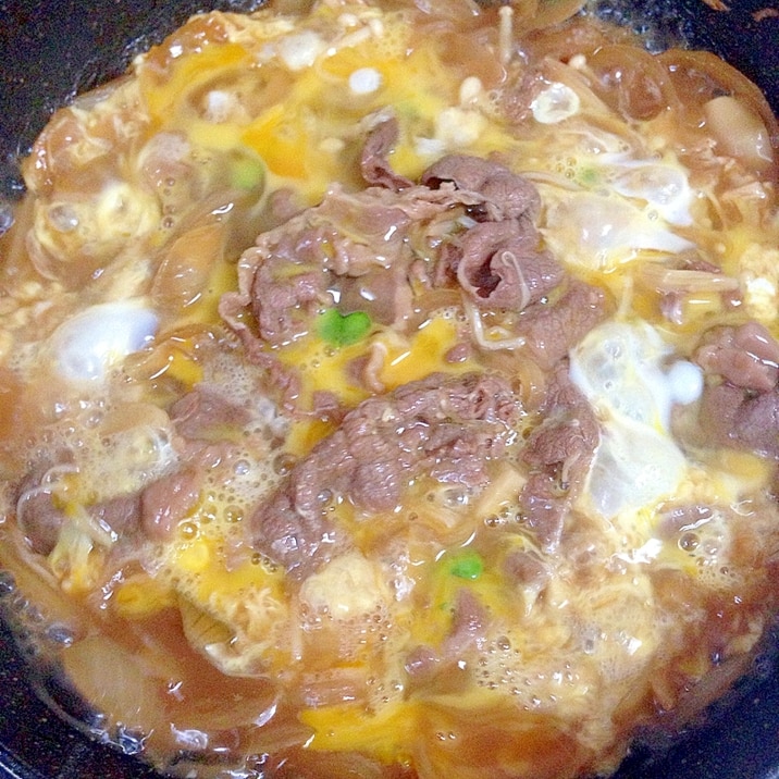牛丼の卵とじ レシピ 作り方 By Thank You Good Bye 楽天レシピ